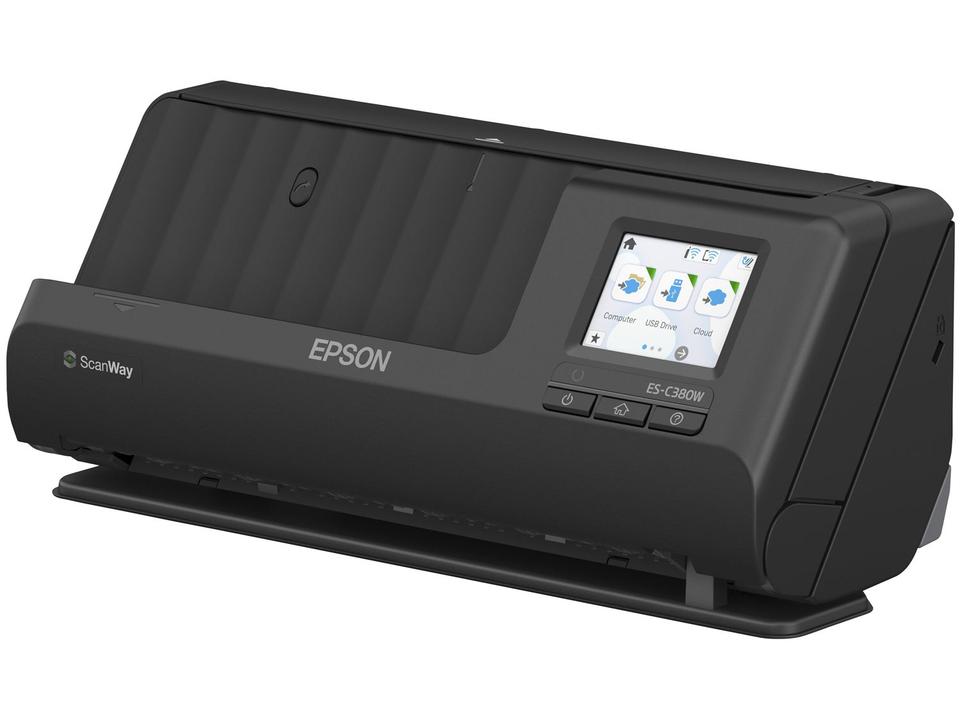 Scanner de Mesa Epson WorkForce ES-C380W Duplex 600DPI Wi-Fi - 4