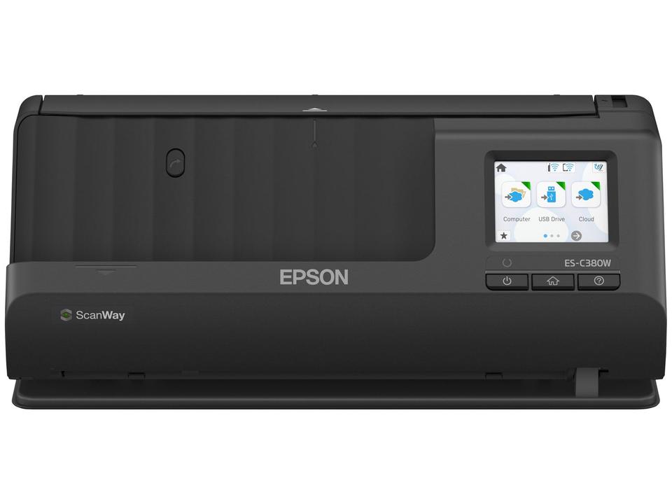 Scanner de Mesa Epson WorkForce ES-C380W Duplex 600DPI Wi-Fi - 5