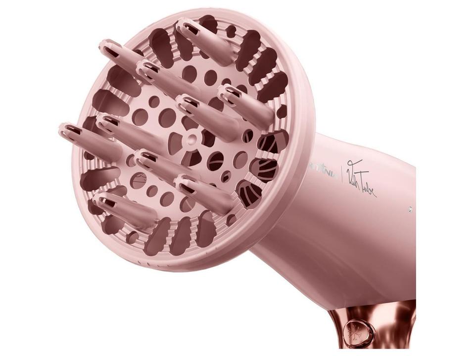 Secador de Cabelo Britânia Íon Tourmaline Rosa 2100W 2 Velocidades BSC21A - 13
