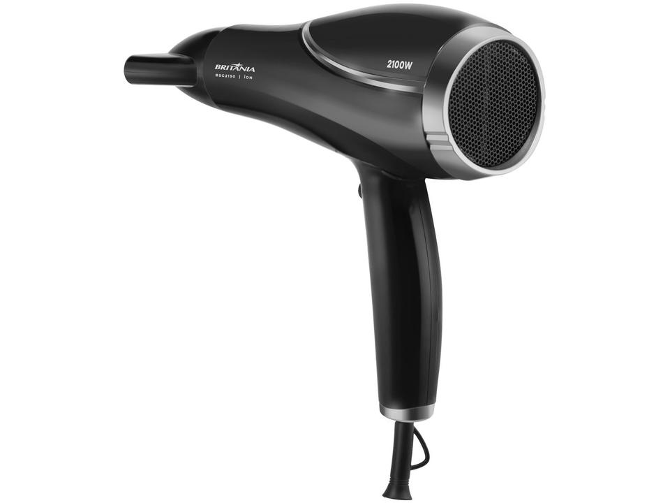 Secador de Cabelo Britânia Íons Tourmaline Preto 2100W 2 Velocidades BSC2150 - 3