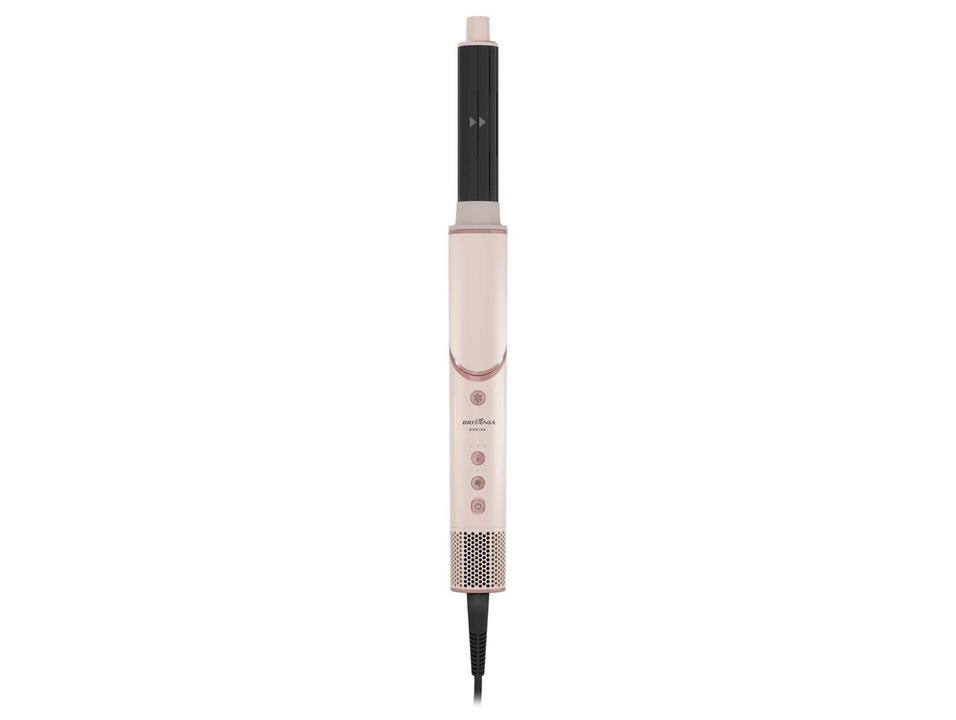 Secador de Cabelo Britânia Silence Turbo e Tourmaline Íon Rosa e Rosé 1450W 3 Velocidades BSD15A 63501091 - 10