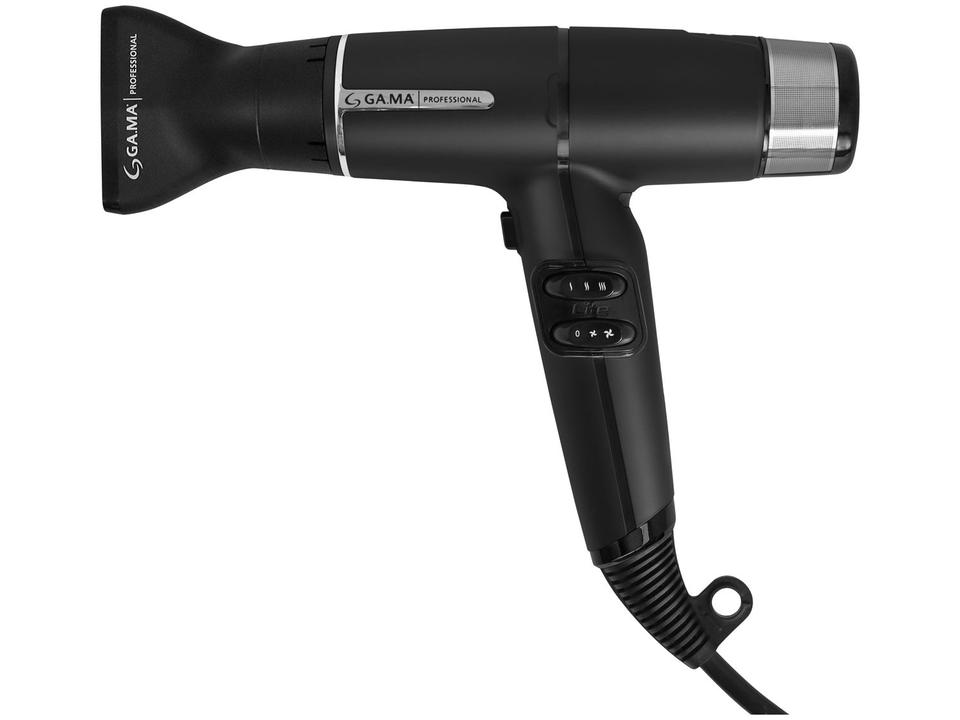 Secador de Cabelo GA.MA Italy Profissional Preto 1600W 3 Velocidades iQ Lite - 4
