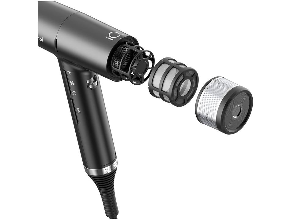 Secador de Cabelo GA.MA Italy Profissional Preto 1600W 3 Velocidades iQ3 Perfettoc - 3