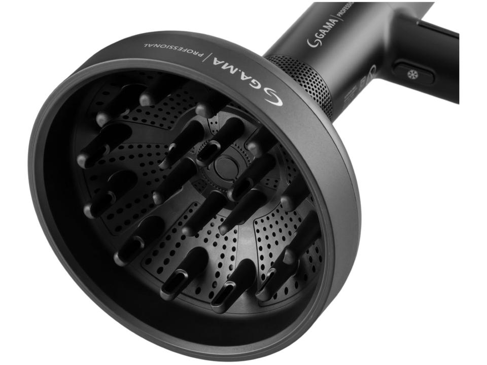Secador de Cabelo GA.MA Italy Profissional Preto 1600W 3 Velocidades iQ3 Perfettoc - 12