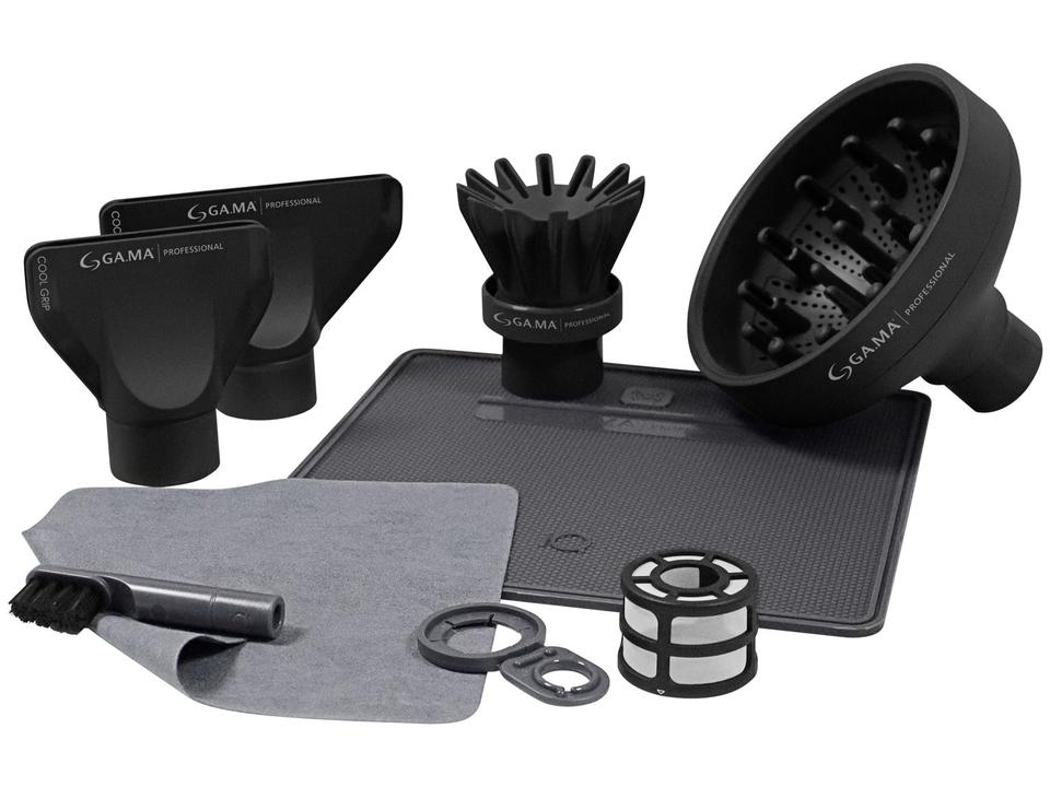 Secador de Cabelo GA.MA Italy Profissional Preto 1600W 3 Velocidades iQ3 Perfettoc - 6