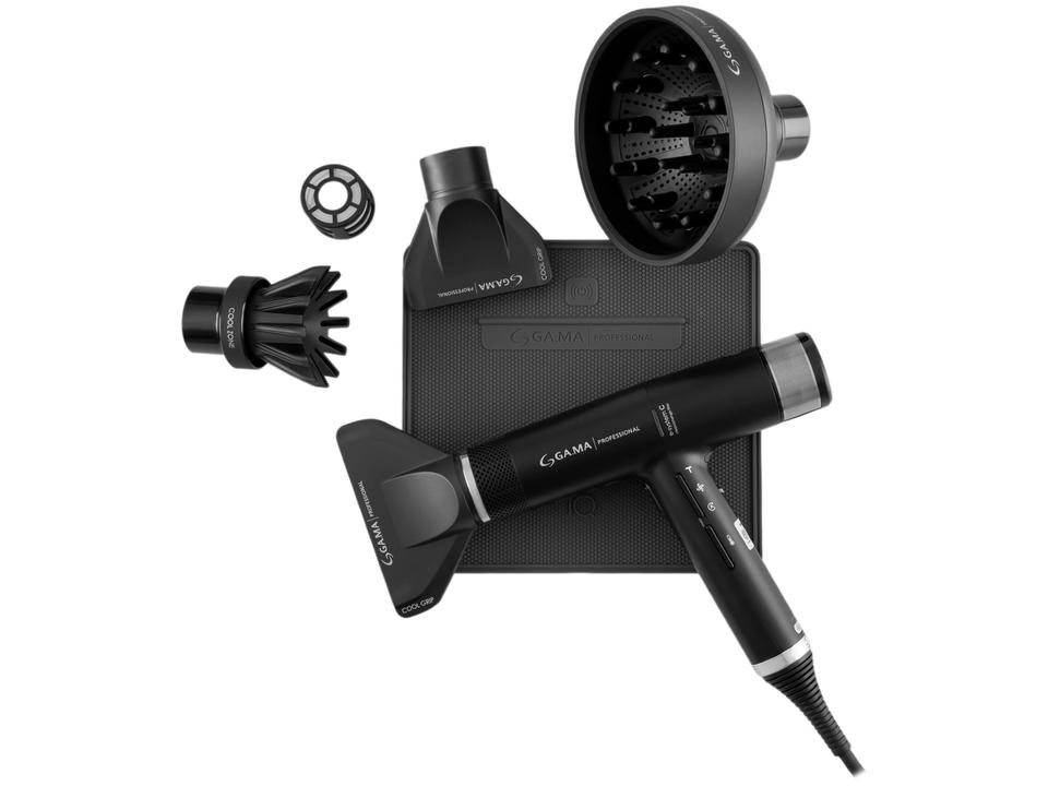 Secador de Cabelo GA.MA Italy Profissional Preto 1600W 3 Velocidades iQ3 Perfettoc - 4