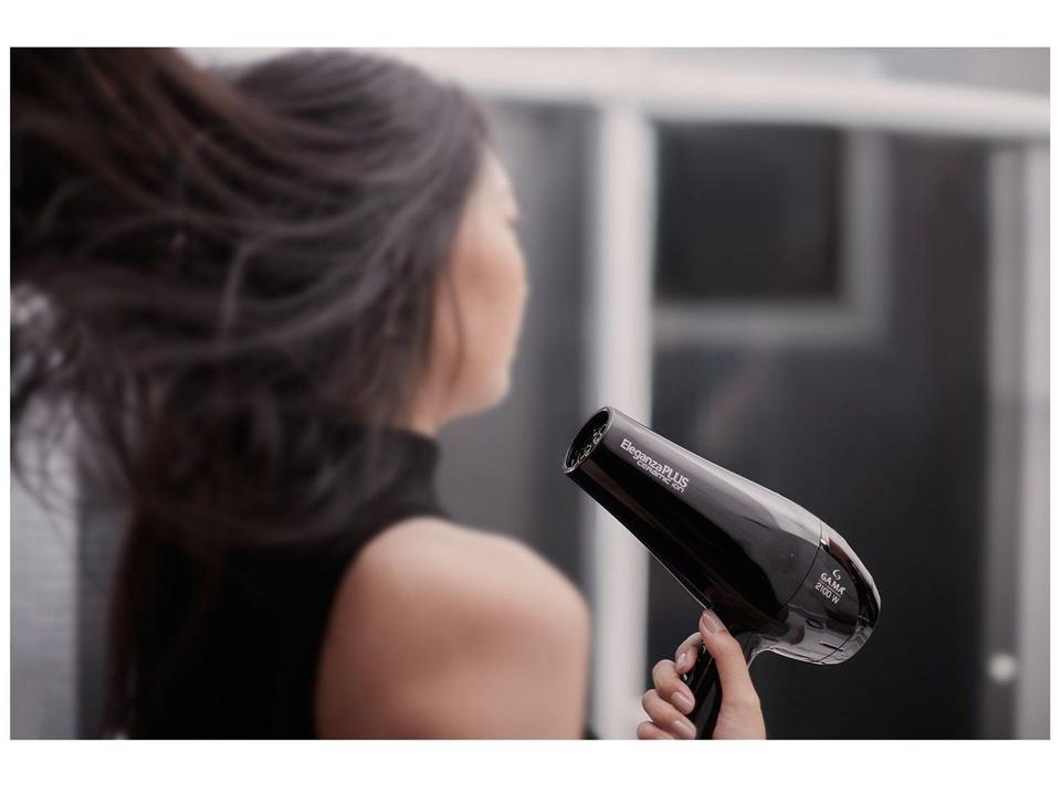 Secador de Cabelo GAMA ITALY Ceramic Íon Preto - 8