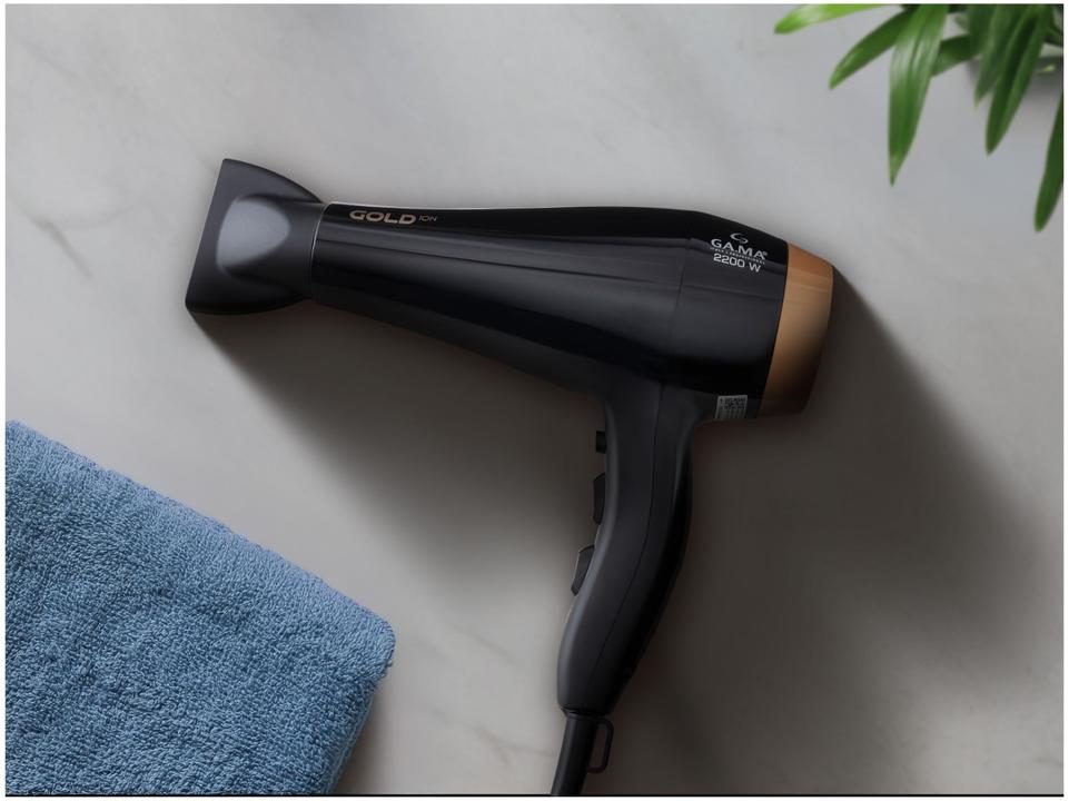 Secador de Cabelo GAMA ITALY Ceramic Ion Preto - 1