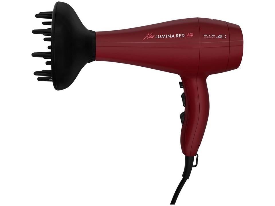 Secador de Cabelo Gama Italy New Lumina Red 3D - 3