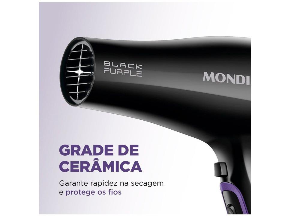 Secador de Cabelo Mondial Black Purple SCN-01 - 6