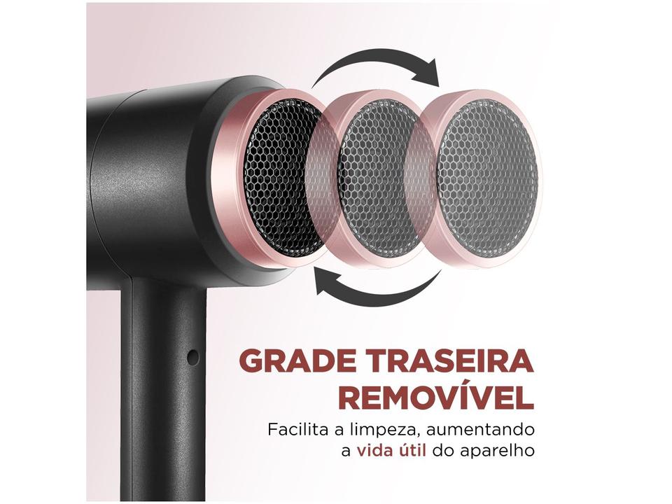 Secador de Cabelo Mondial Black Rose SC-38 - 4