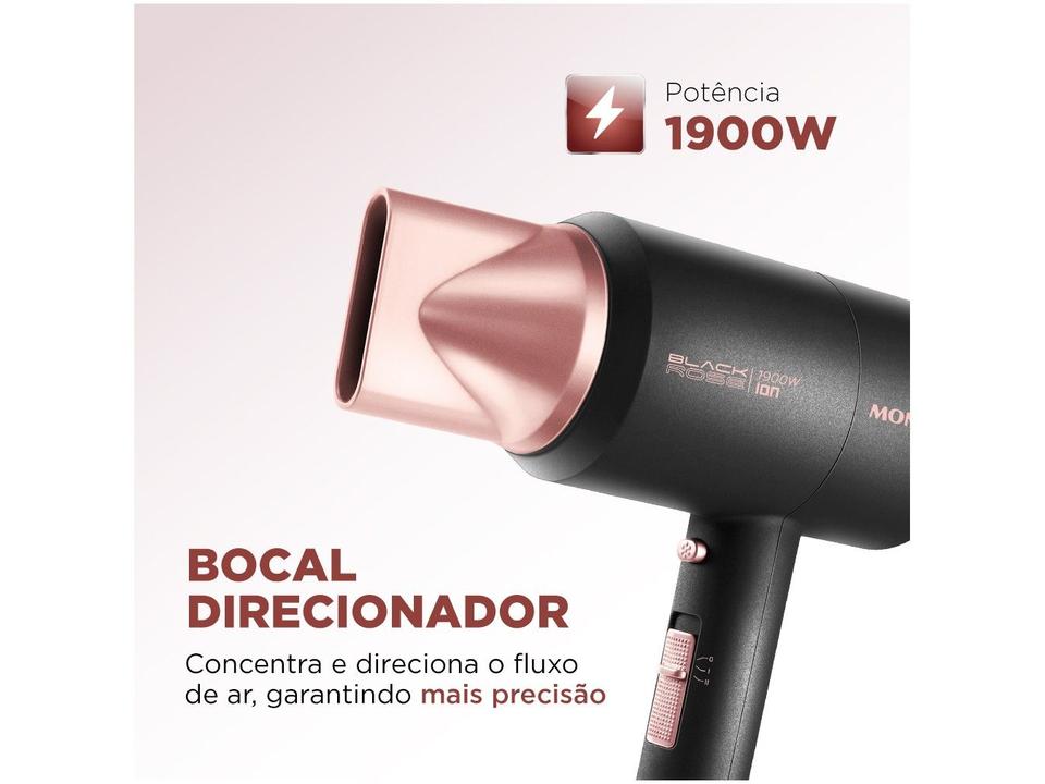 Secador de Cabelo Mondial Black Rose SC-38 - 2