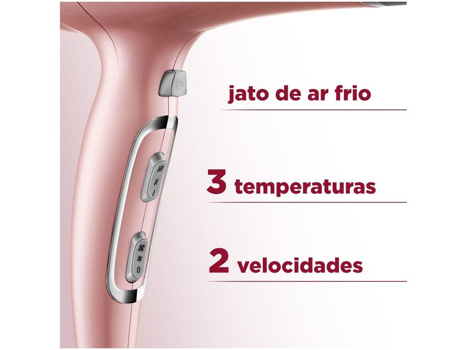 Secador de Cabelo Mondial Golden Rose SC-32 - 4