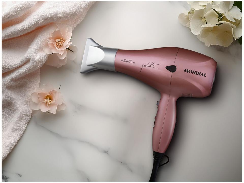Secador de Cabelo Mondial Juliette Golden Rose - 1