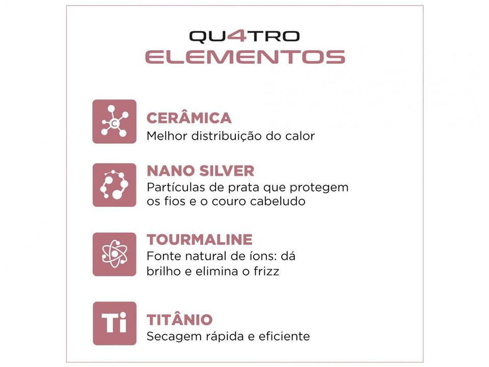 Secador de Cabelo Mondial Juliette Golden Rose - 5