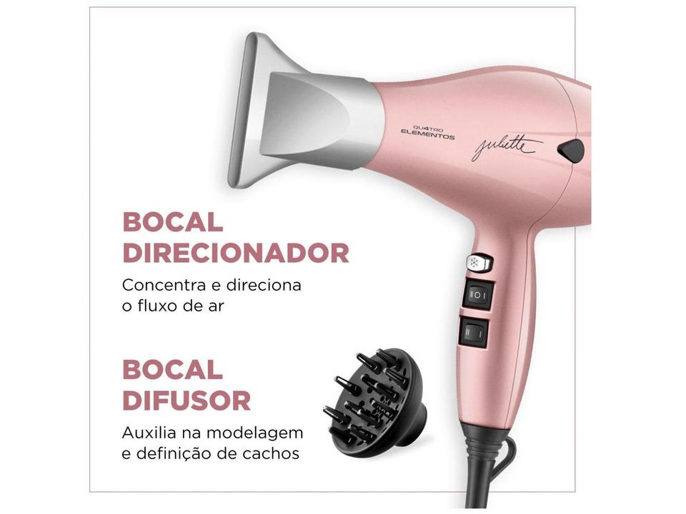 Secador de Cabelo Mondial Juliette Golden Rose - 6