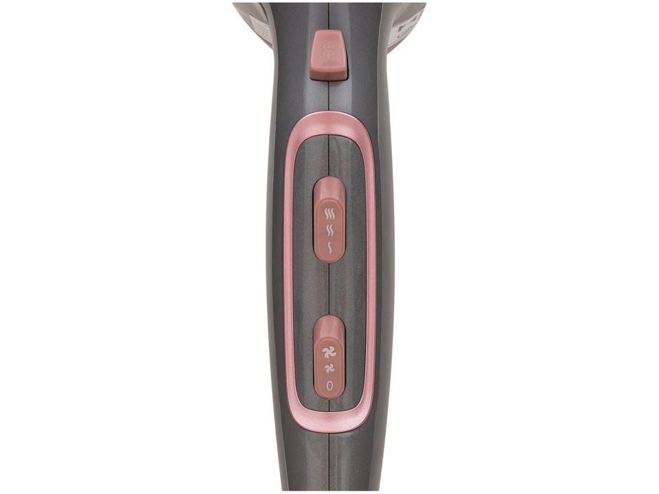 Secador de Cabelo Mondial Keratin Grafite e Rosé - 15