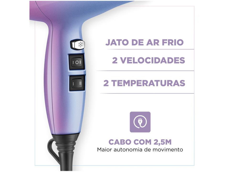 Secador de Cabelo Mondial Profissional Cerâmica - 7