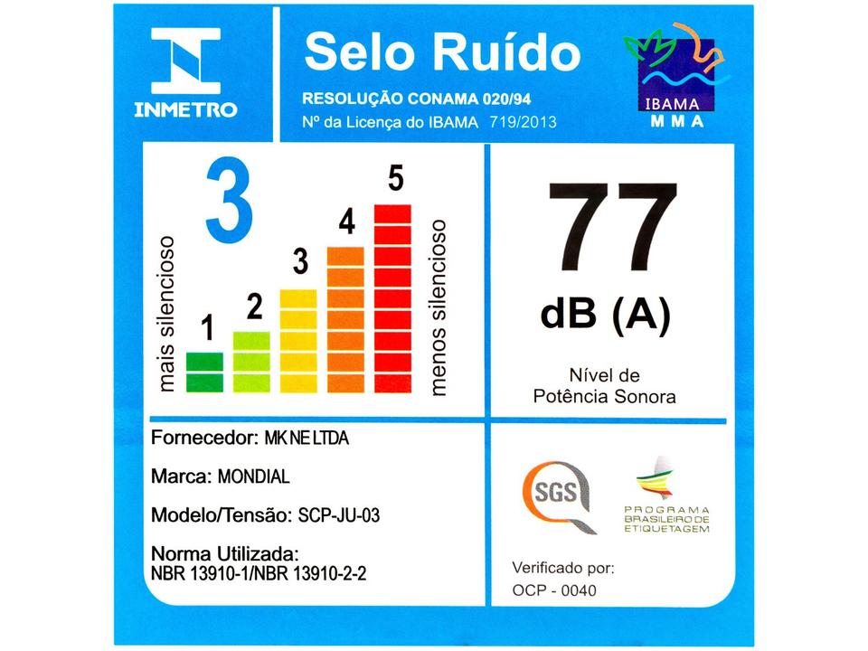 Secador de Cabelo Mondial Profissional Cerâmica - 21