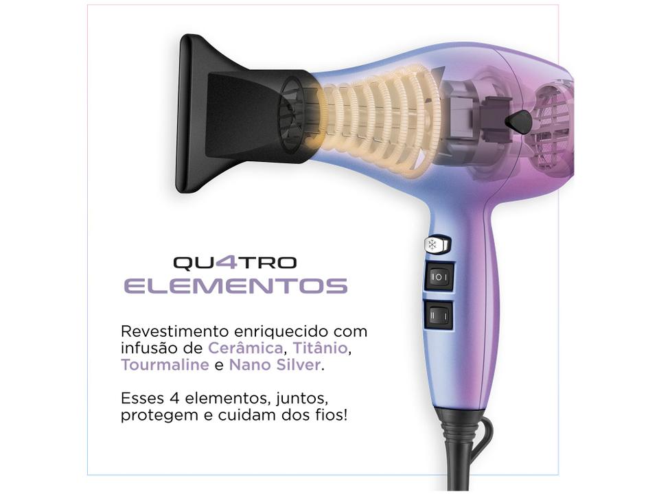 Secador de Cabelo Mondial Profissional Cerâmica - 4
