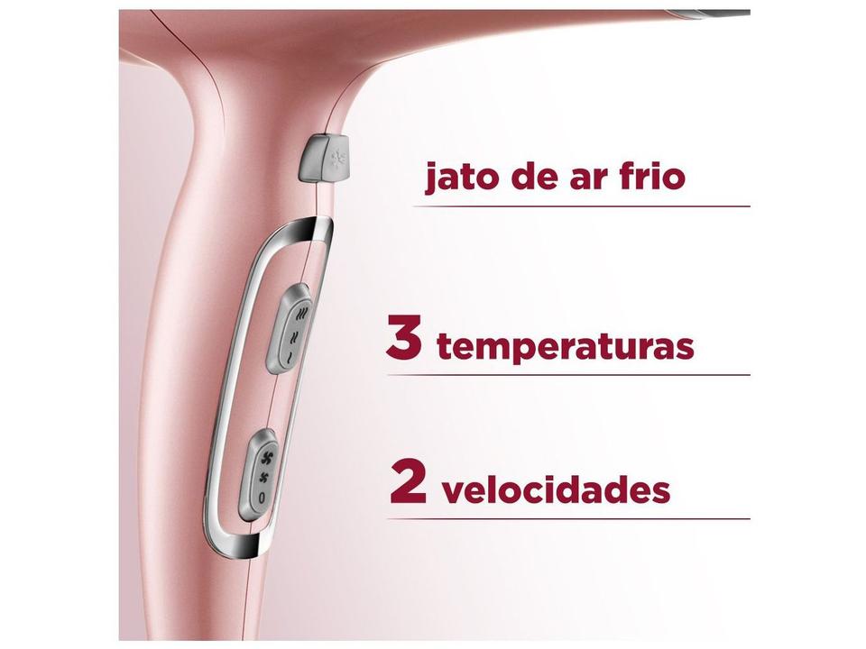 Secador de Cabelo Mondial Tourmaline Ion Golden - 6
