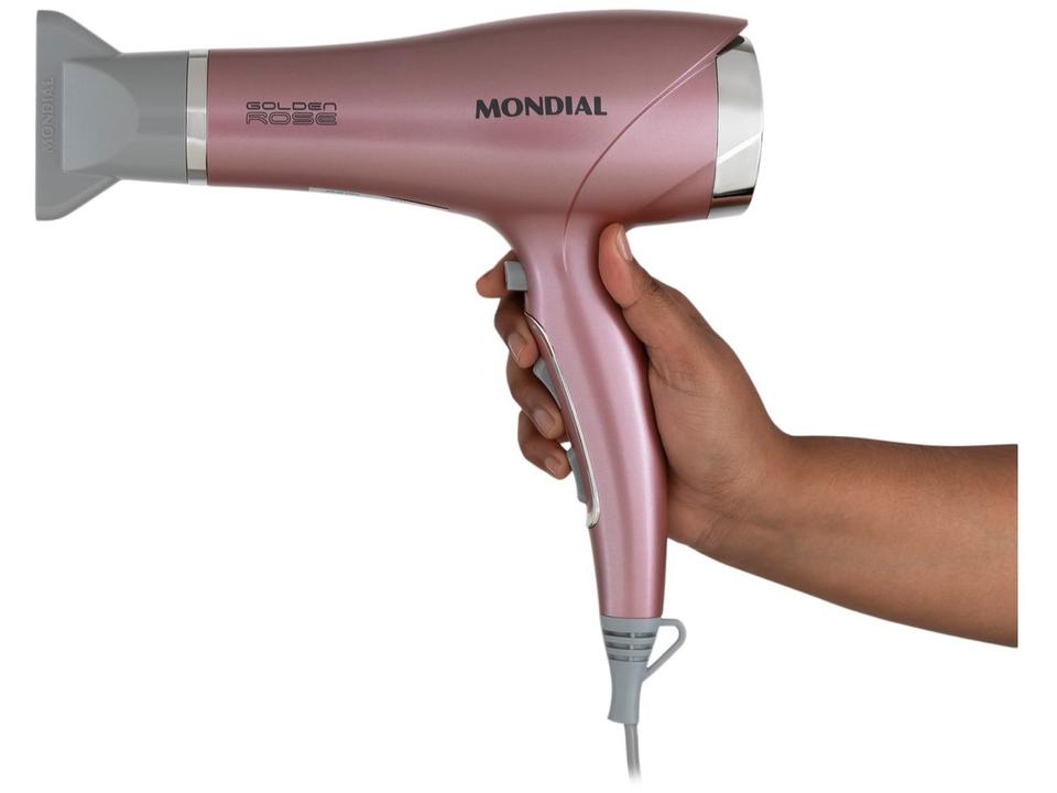 Secador de Cabelo Mondial Tourmaline Ion Golden - 15