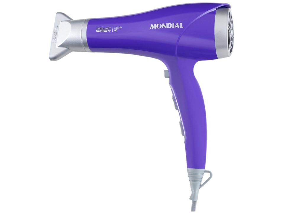 Secador de Cabelo Mondial Tourmaline Íon Lilás - 11
