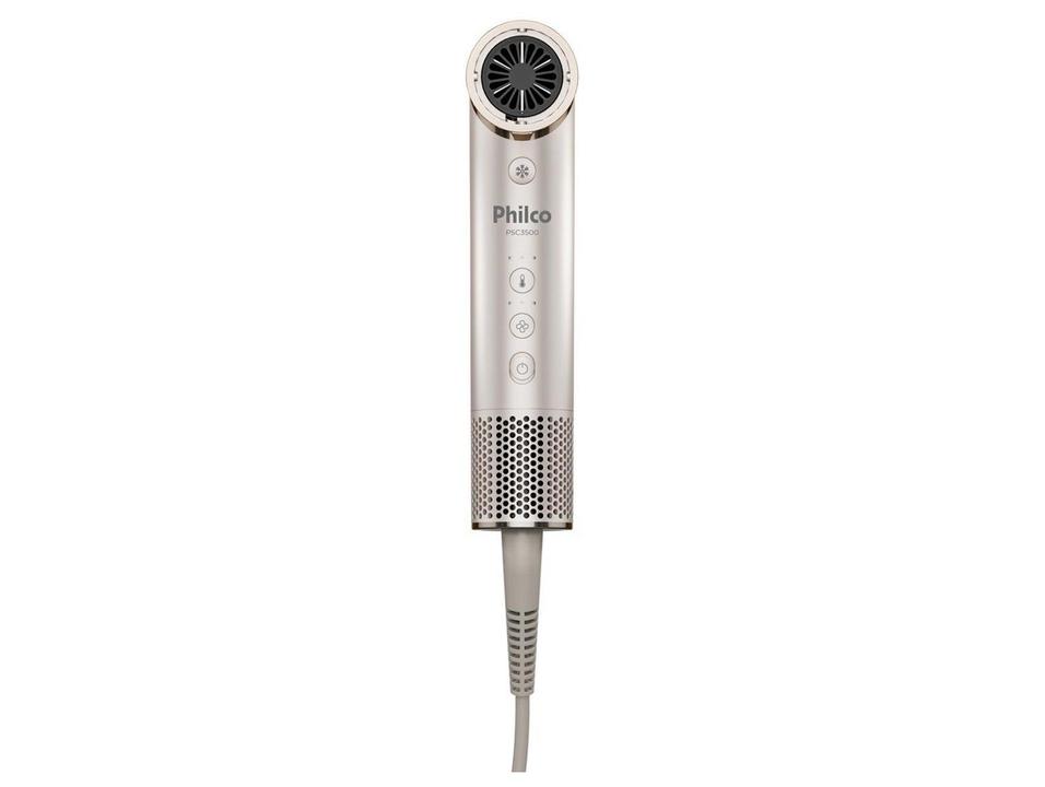 Secador de Cabelo Philco Íon Tourmaline Dourado 1450W 3 Velocidades PSC3500 - 12