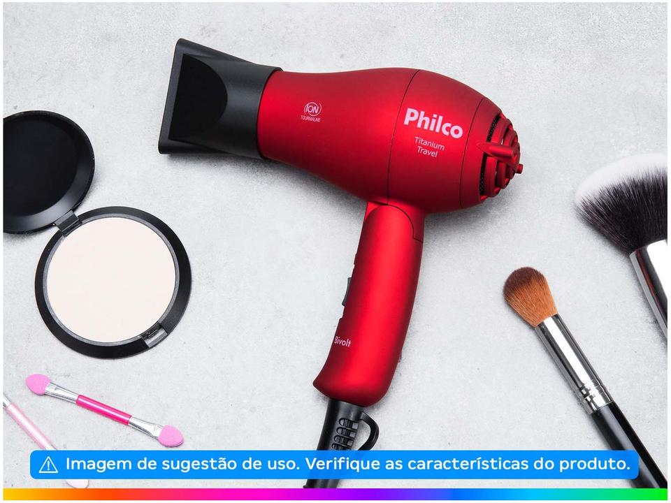 Secador de Cabelo Philco Titanium Travel - 1