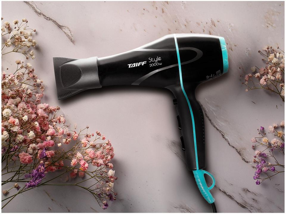 Secador de Cabelo Taiff Preto 2000W 2 Velo - 2