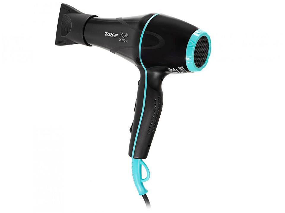 Secador de Cabelo Taiff Preto 2000W 2 Velo - 4
