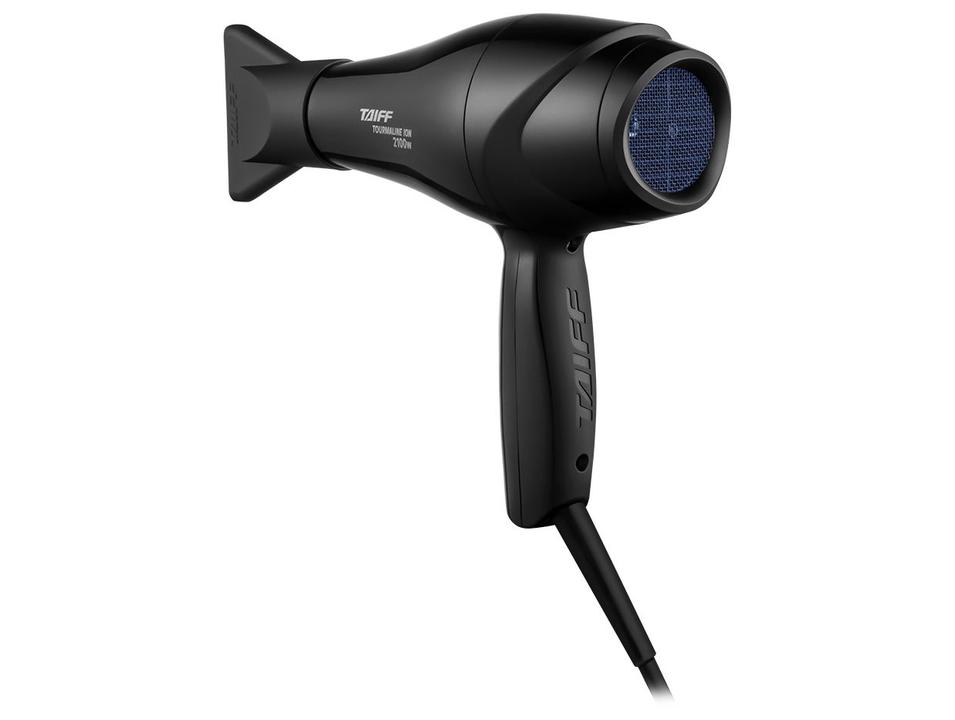 Secador de Cabelo Taiff Profissional com Íons Preto 2100W 2 Velocidades Tourmaline Íon 389 - 4