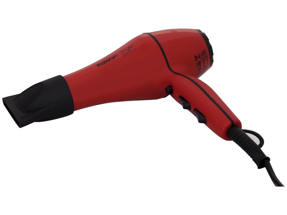 Secador de Cabelo Taiff Style Red Vermelho 2000W 2 Velocidades - 6