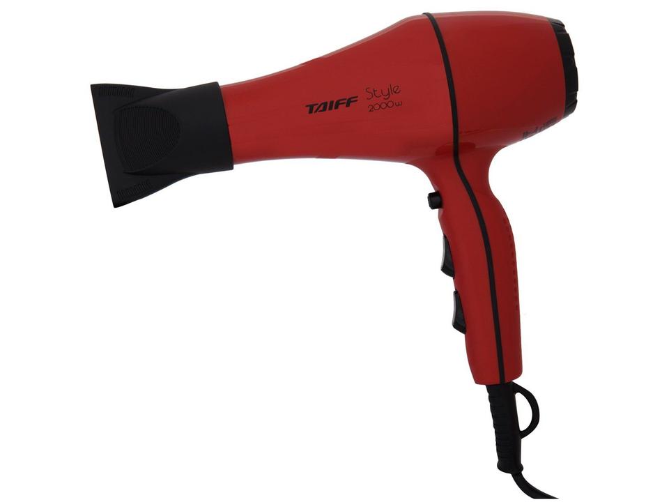Secador de Cabelo Taiff Style Red Vermelho 2000W 2 Velocidades - 4