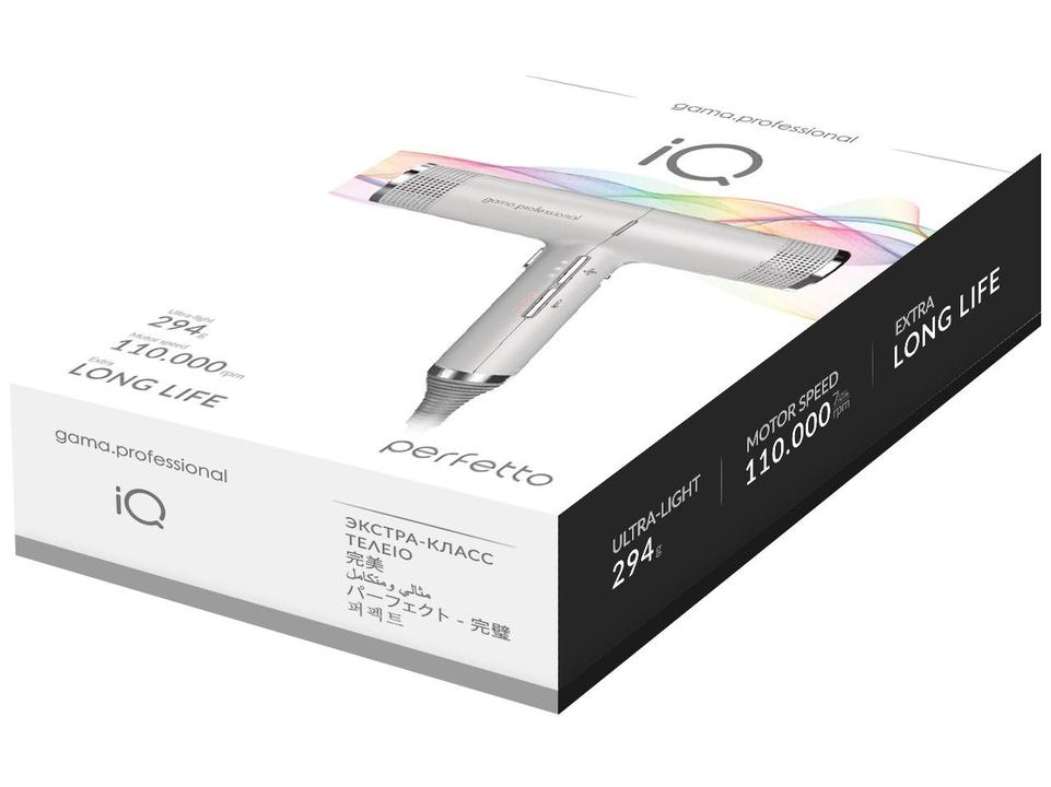 Secador Gama Italy IQ Perfetto Portátil  - Oxy Active 2000W 3 Velocidades - 11