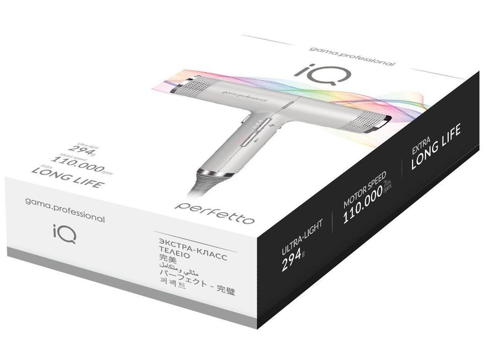 Secador Gama Italy IQ Perfetto Portátil  - Oxy Active 2000W 3 Velocidades - 11