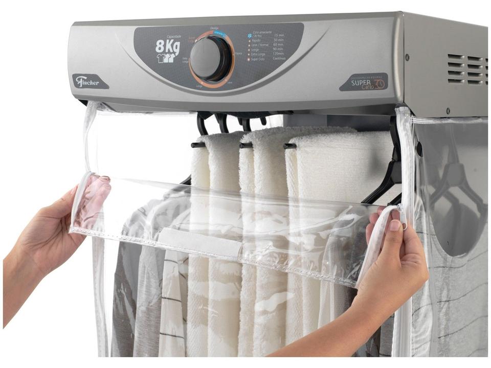 Secadora de Roupas de Parede Fischer 8kg - 3