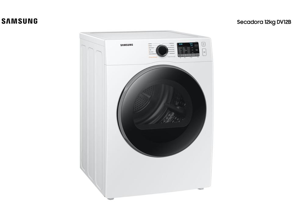 Secadora de Roupas Elétrica Samsung Sensor Dry 12kg DV12B6800EW/AZ - 2