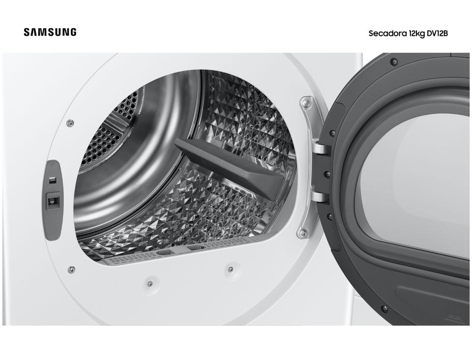 Secadora de Roupas Elétrica Samsung Sensor Dry 12kg DV12B6800EW/AZ - 6