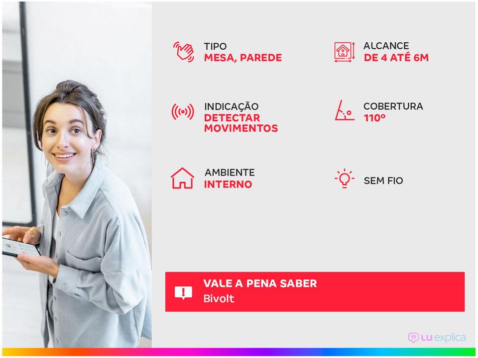 Sensor de Movimento Inteligente Geonav - 1