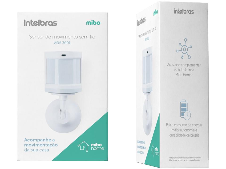 Sensor de Presença de Parede Cobertura 170 - até 7m² Intelbras ASM 3001 - Bivolt - 12