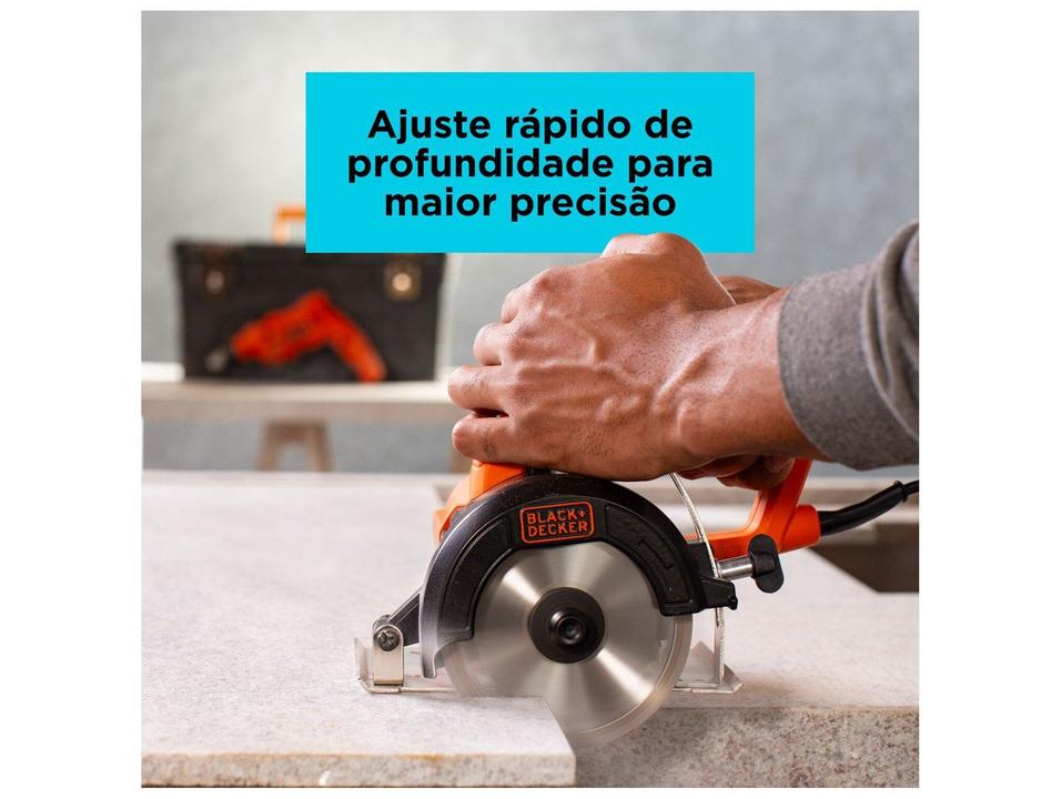Serra Mármore Elétrica Black+Decker BES41200 4 1/2” 14000 RP - 3