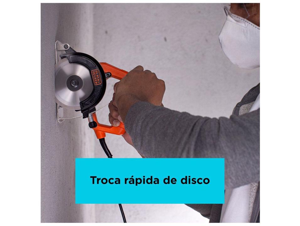 Serra Mármore Elétrica Black+Decker BES41200 4 1/2” 14000 RP - 5