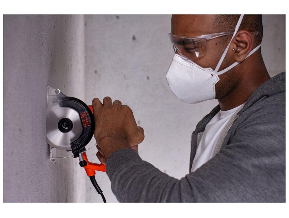 Serra Mármore Elétrica Black+Decker BES41200 4 1/2” 14000 RPM - 6