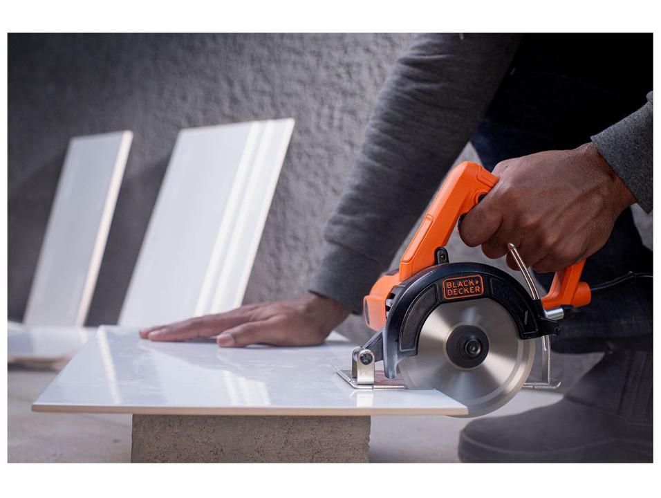 Serra Mármore Elétrica Black+Decker BES41200 4 1/2” 14000 RPM - 8