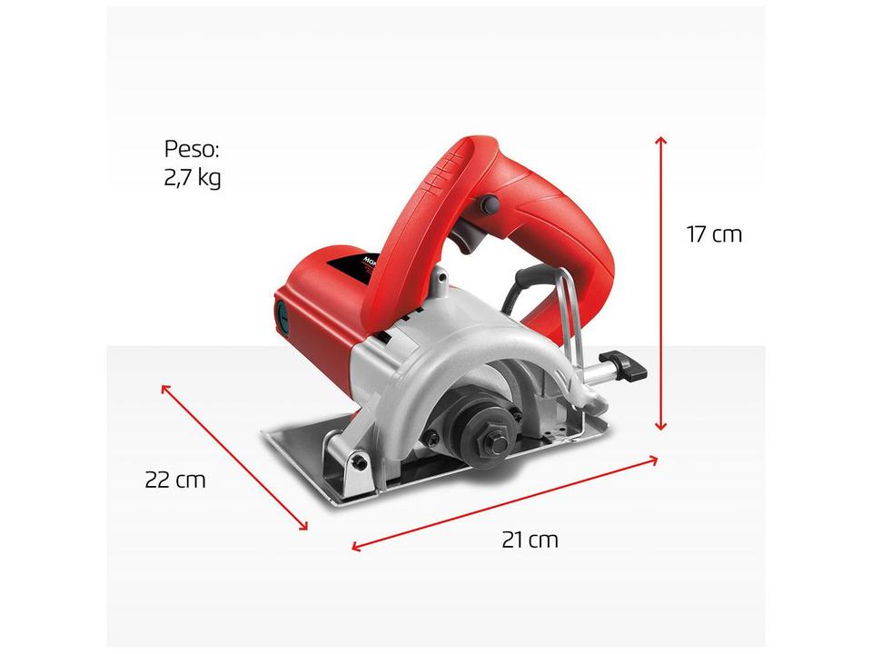 Serra Mármore Elétrica Mondial Power Tools FSM-03 - 6