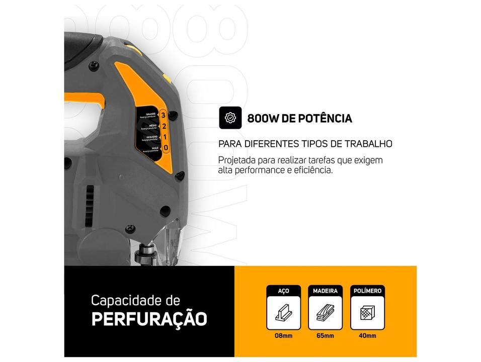 Serra Tico Tico Elétrica Wap STT02 800W 3000GPM 4 Peças - 2