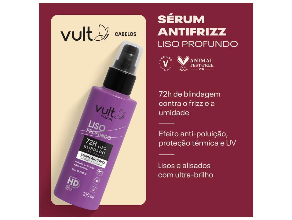 Sérum Capilar Vult Cabelos Liso Profundo 100ml - 1