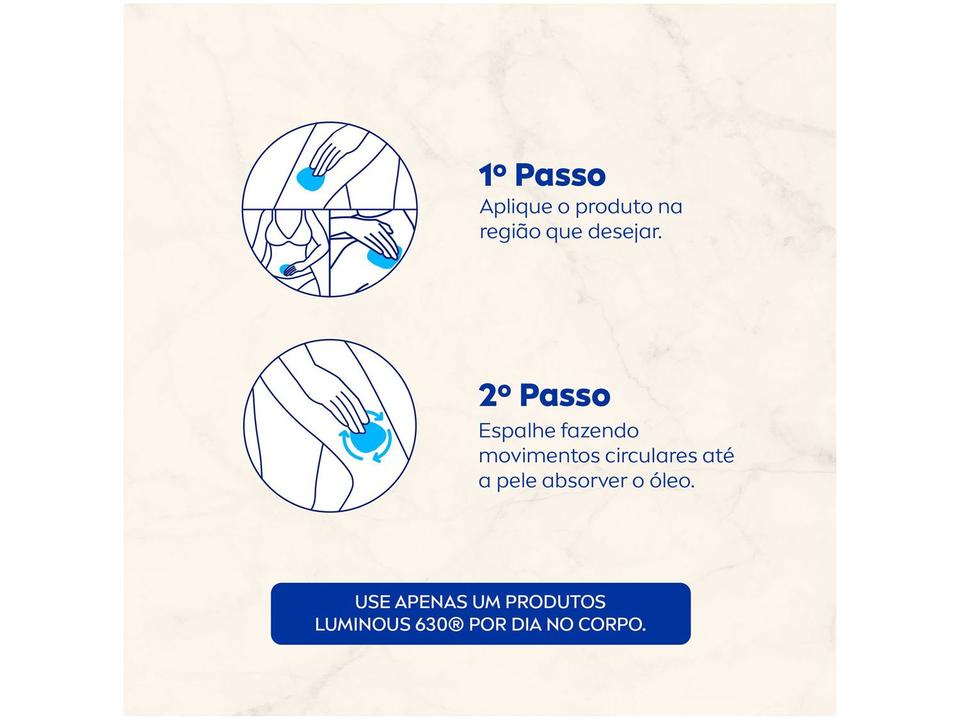 Sérum Nivea Luminous 630 Óleo Corporal Antiestrias 100ml - 7