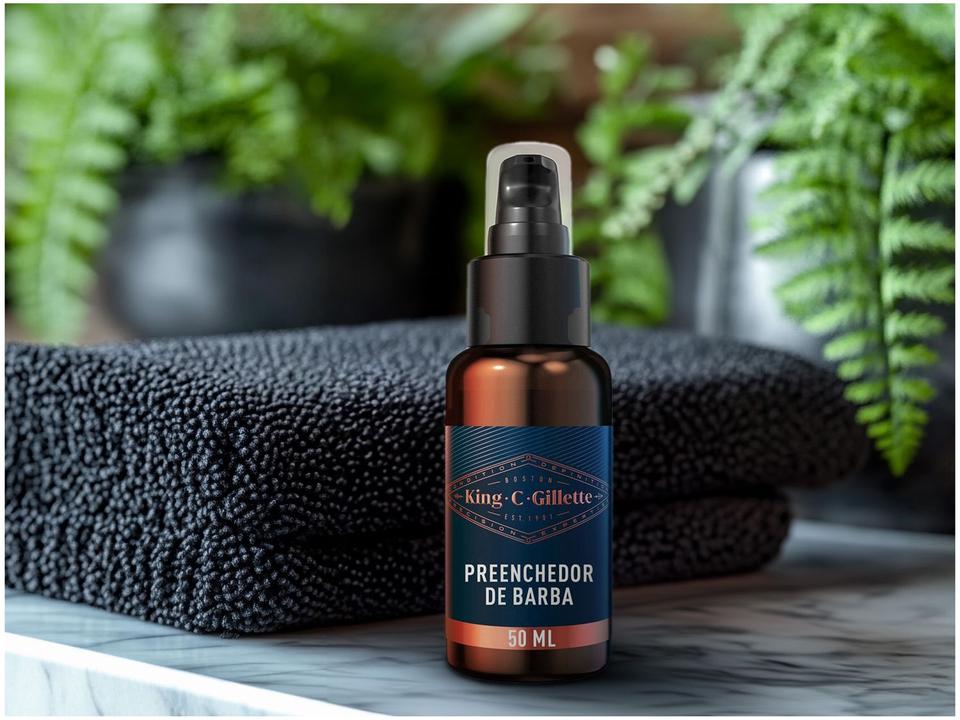 Sérum Preenchedor de Barba Gillette King C - 1